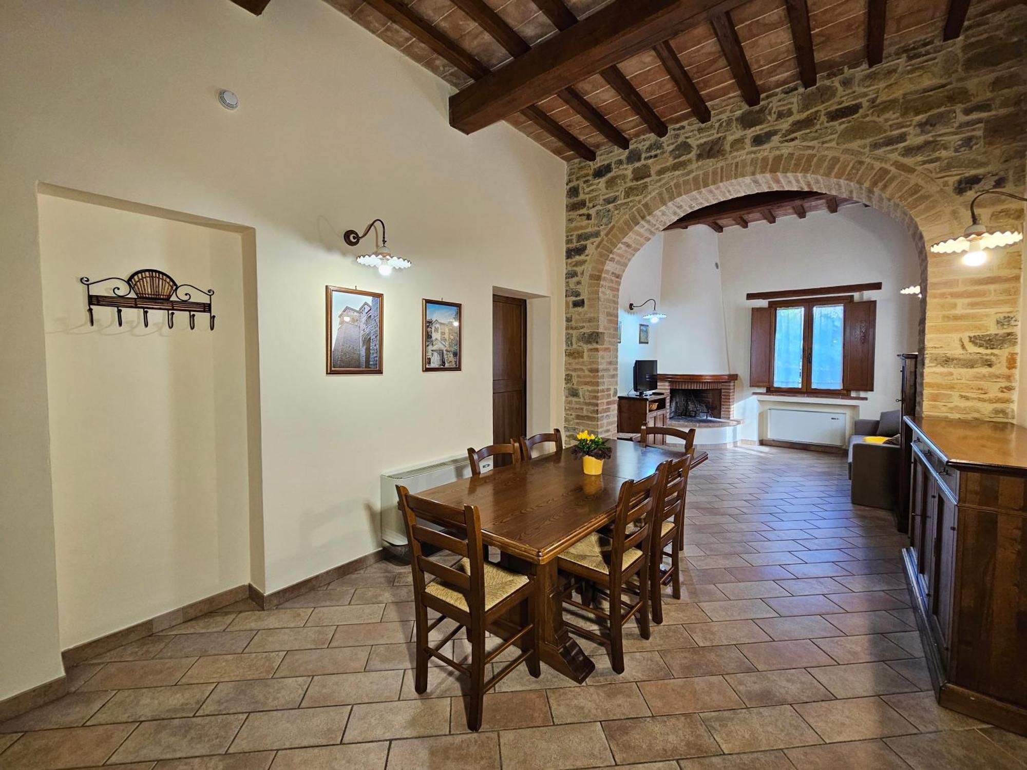 Vila La Fonte Di Montebuono Magione Pokoj fotografie